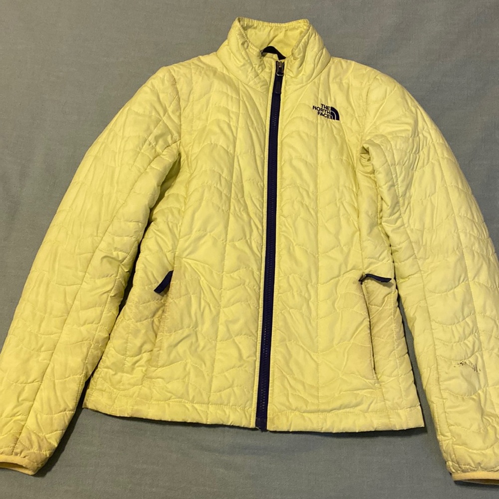North Face Women’s Winter Jacket, XS, yellow